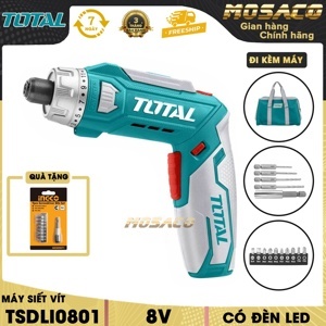 Máy vặn vít pin 8V Total TSDLI0801