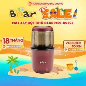 Máy xay bột khô Bear MDJ-A02G3