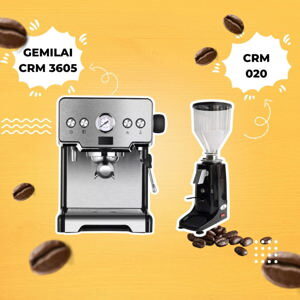Máy xay cafe Gemilai bán tự động CRM 020