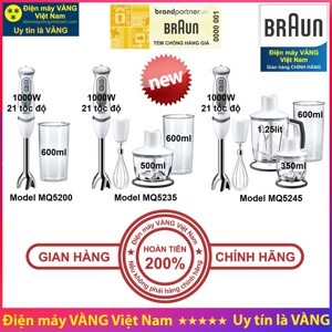 Máy xay cầm tay Braun MQ9047