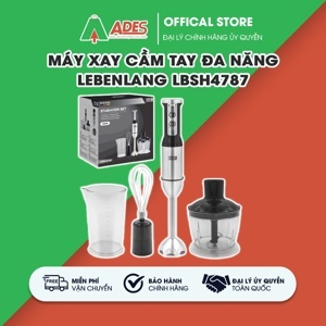 Máy xay cầm tay Lebenlang lưỡi dao không gỉ LBSH4787