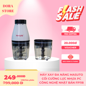 Máy xay đa năng Masuto FP118