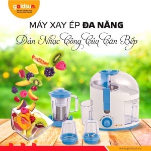 Máy xay ép đa năng Goldsun GSH-2608