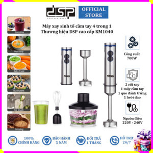 Máy xay sinh tố cầm tay 4 trong 1 DSP KM1040