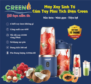 Máy xay sinh tố cầm tay mini Creen CR-J101