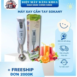 Máy xay sinh tố cầm tay Sokany J-1158-2