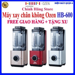 Máy xay sinh tố chân không Ozen HB600