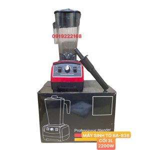 Máy xay sinh tố công nghiệp Blender BA-838