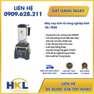 Máy xay sinh tố công nghiệp GALI GL-1526