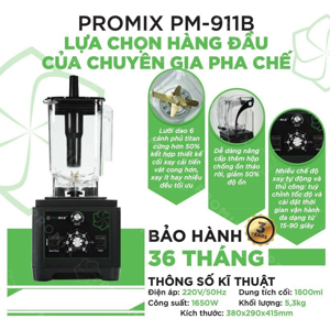 Máy xay sinh tố công nghiệp Promix PM-911B