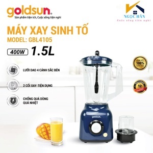 Máy xay sinh tố Goldsun 2 cối nhựa GBL4105