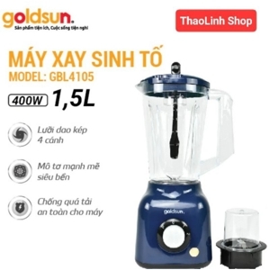 Máy xay sinh tố Goldsun 2 cối nhựa GBL4105