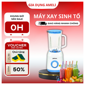 Máy xay sinh tố Goldsun công suất 400W, 3 cối thủy tinh GBL4114