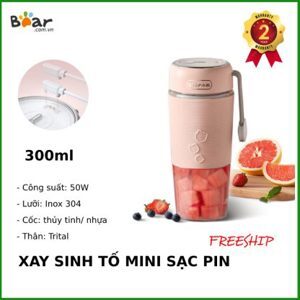 Máy xay sinh tố mini cầm tay Bear LLJ-B03C1