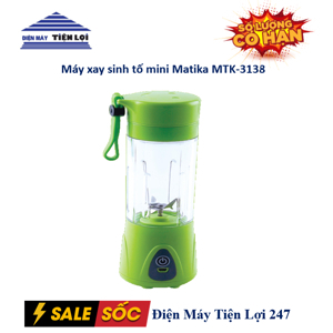 Máy xay sinh tố mini Matika MTK-3138