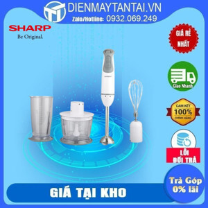 Máy xay sinh tố Sharp EM-H076SV-WH