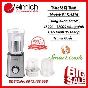 Máy Xay Sinh Tố Smartcook BLS1379 (BLS-1379)