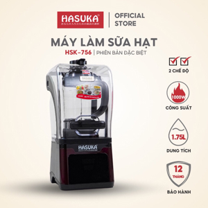 Máy xay sữa hạt Hasuka HSK-756