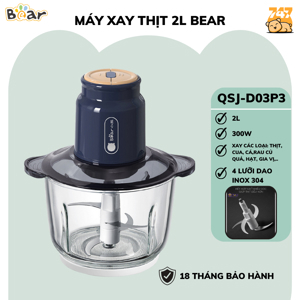 Máy xay thịt Bear QSJ-D03P3