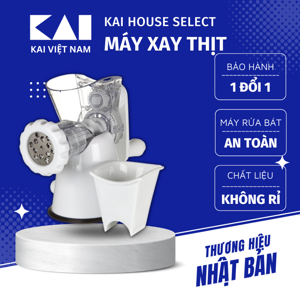 Máy xay thịt cá bằng tay Kai Healthy Mincer