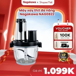 Máy xay thịt đa năng Nagakawa NAG0822