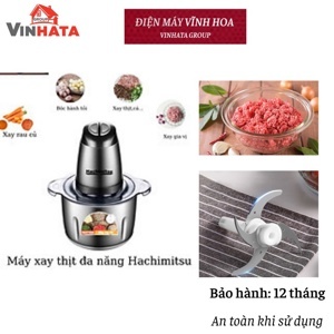 Máy xay thịt Hachimitsu HC-510 cối inox