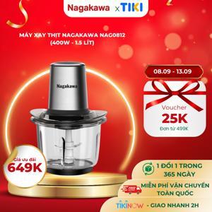 Máy xay thịt Nagakawa NAG0812