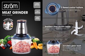 Máy xay thịt Strom MK276ST