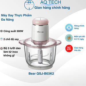 Máy Xay Thực Phẩm Đa Năng Bear QSJ-B03K2