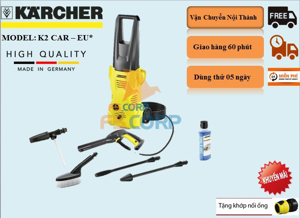 Máy xịt rửa áp lực cao Karcher K2 Car