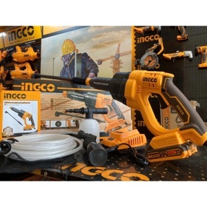 Máy xịt rửa áp lực dùng Pin 20V INGCO CPWLI20082