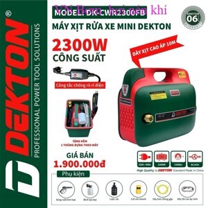 Máy xịt rửa Dekton DK-CWR2300FB 2300W