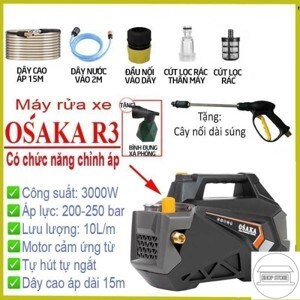 Máy xịt rửa xe chỉnh áp Osaka R3