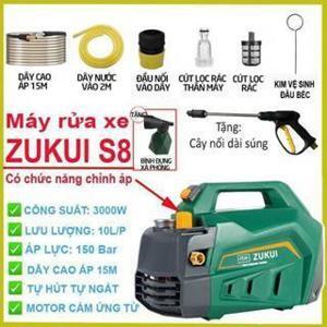 Máy xịt rửa xe chỉnh áp Zukui S8 - 3000W