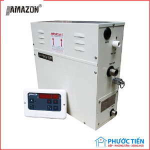 Máy xông hơi ướt Amazon 12kw xả tự động