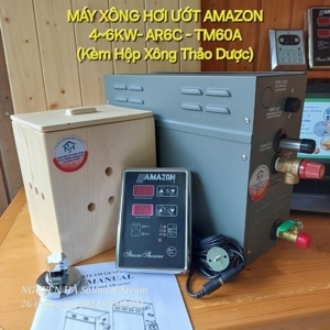 Máy xông hơi ướt Amazon 6 KW