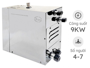 Máy xông hơi ướt Daros DR-09KEY xả tự động