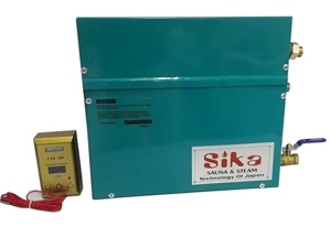 Máy xông hơi ướt Sika 10,5kw- điều khiển điện tử