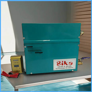 Máy xông hơi ướt Sika 7,5 kw - Điều khiển điện tử