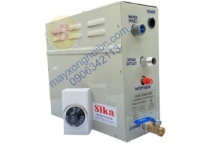 Máy xông hơi ướt Sika 7,5kw- điều khiển cơ