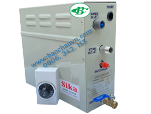 Máy xông hơi ướt Sika 7,5kw- điều khiển cơ