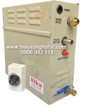 Máy xông hơi ướt Sika 9kw- điều khiển cơ