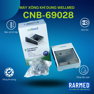 Máy xông mũi họng Wellmed CNB69028