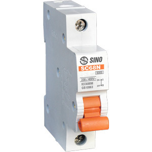 MCB 1P 20A 6kA Sino Vanlock SC68N/C1020