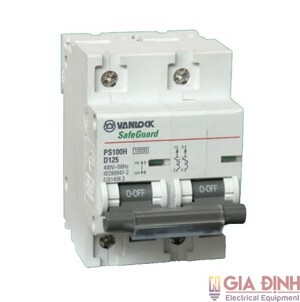 MCB 2P 80A 10KA Sino Vanlock PS100H/2/D80