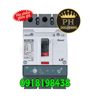 MCCB LS TD160N FMU160 3P 50kA 125A