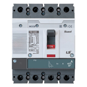 MCCB LS TD160N FTU160 4P 50kA 125A