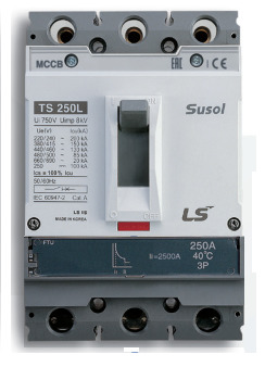 MCCB LS TS250N FTU250 3P 50kA 200A