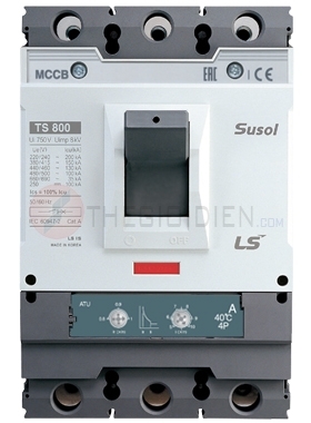 MCCB LS TS800N ATU800 3P 65kA 800A