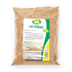 Mè trắng khô có vỏ PMT gói 100g